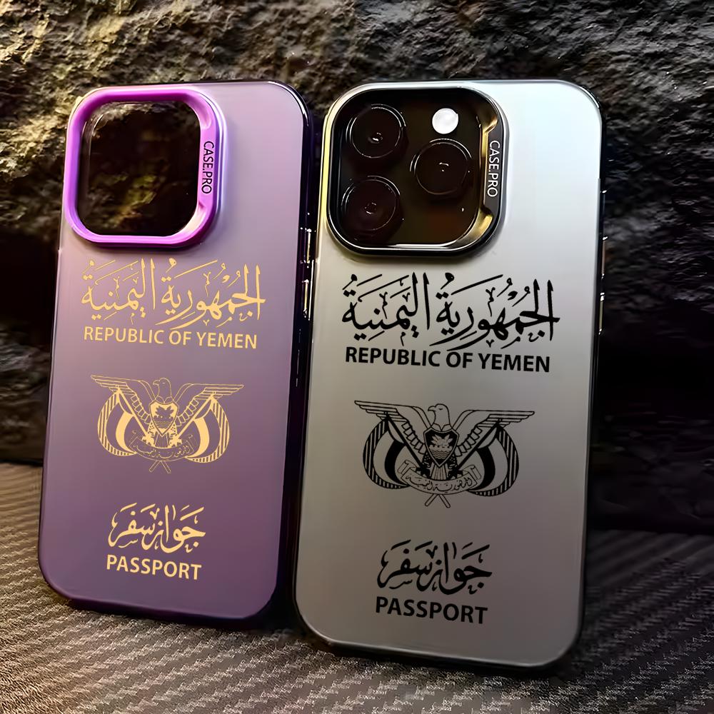 Y-Yemen Passport Phone Case Fo - đánh giá và giá Apple Iphone 15 Pro Max