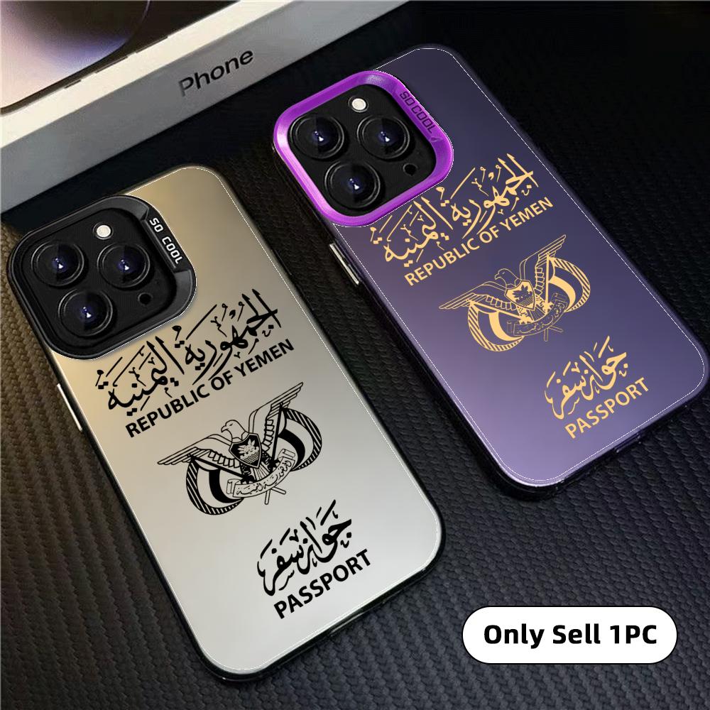 Y-Yemen Passport Phone Case Fo - đánh giá và giá Apple Iphone 15 Pro Max