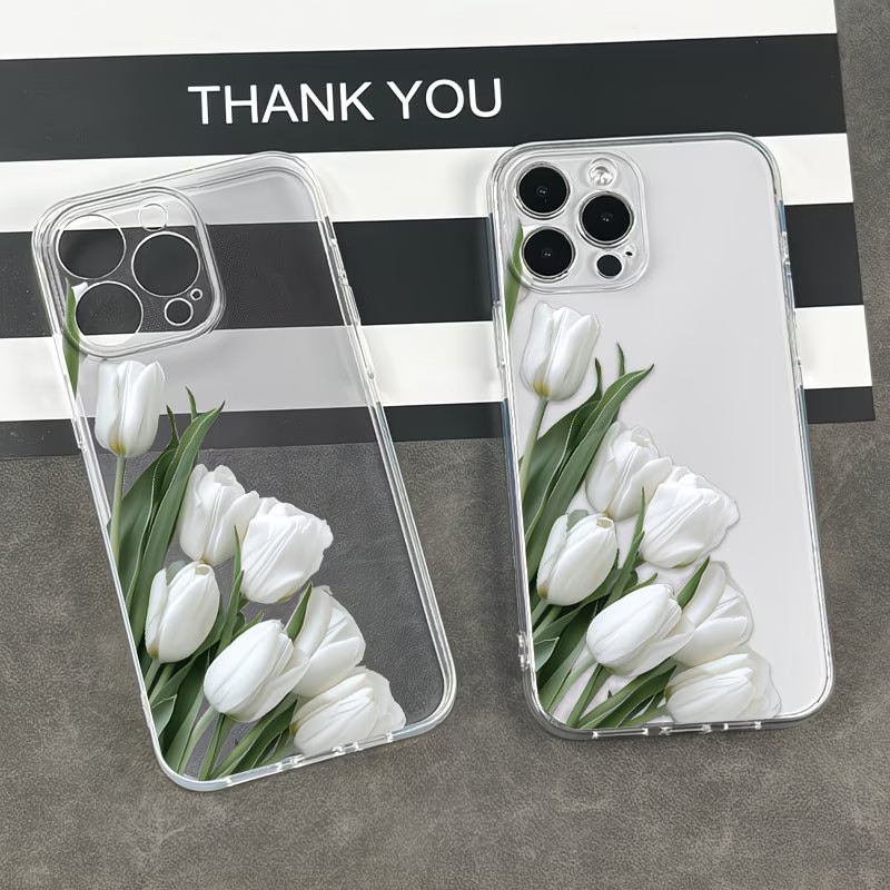 Tulip Printed Phone Case Case  - đánh giá và giá Apple Iphone 15 Pro Max