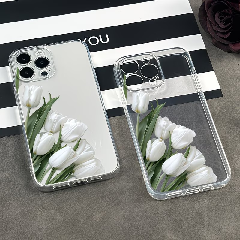 Tulip Printed Phone Case Case  - đánh giá và giá Apple Iphone 15 Pro Max