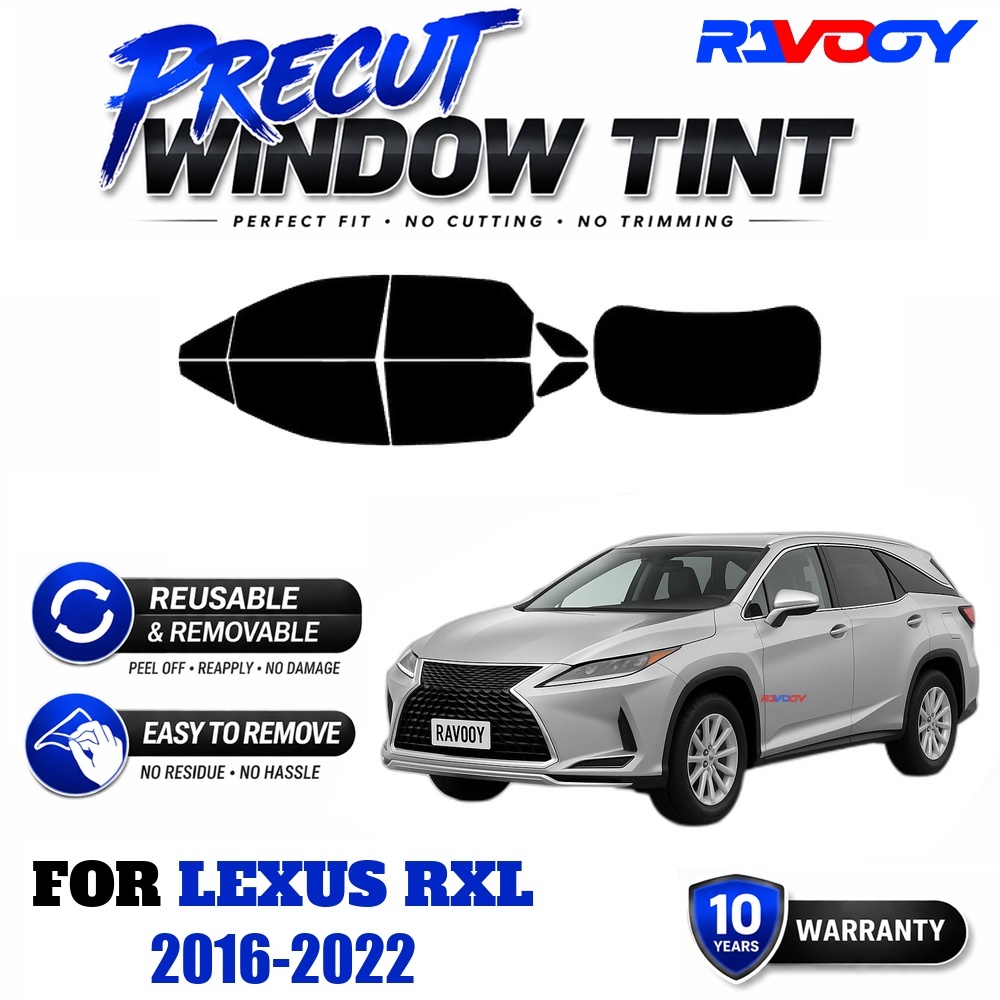 RAVOOY Precut Window Tint, Reu - đánh giá và giá Air Bubble Remover