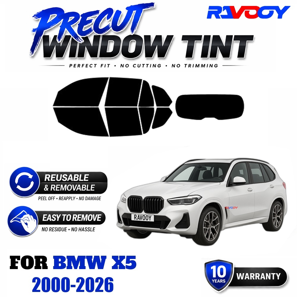 RAVOOY Precut Window Tint, Reu - đánh giá và giá Air Bubble Remover